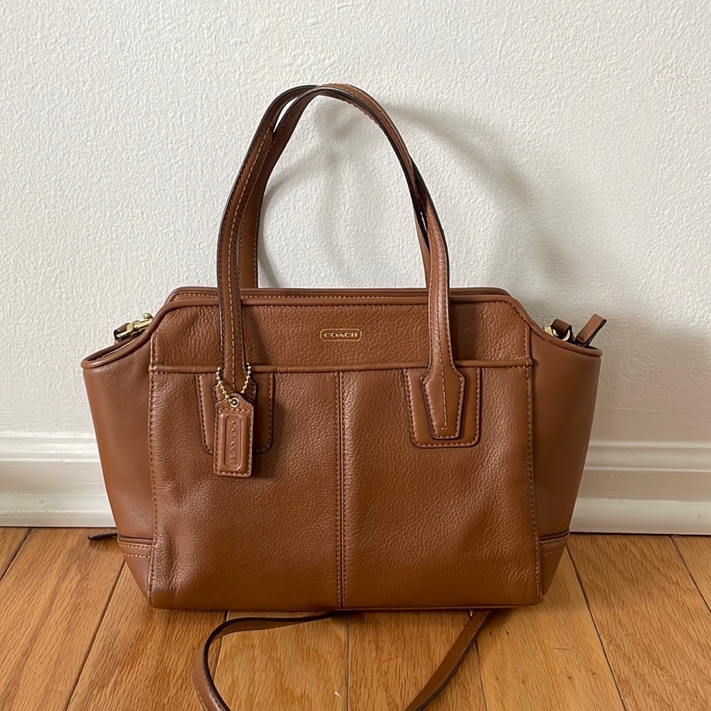 Coach crossbody bag - luggage leather